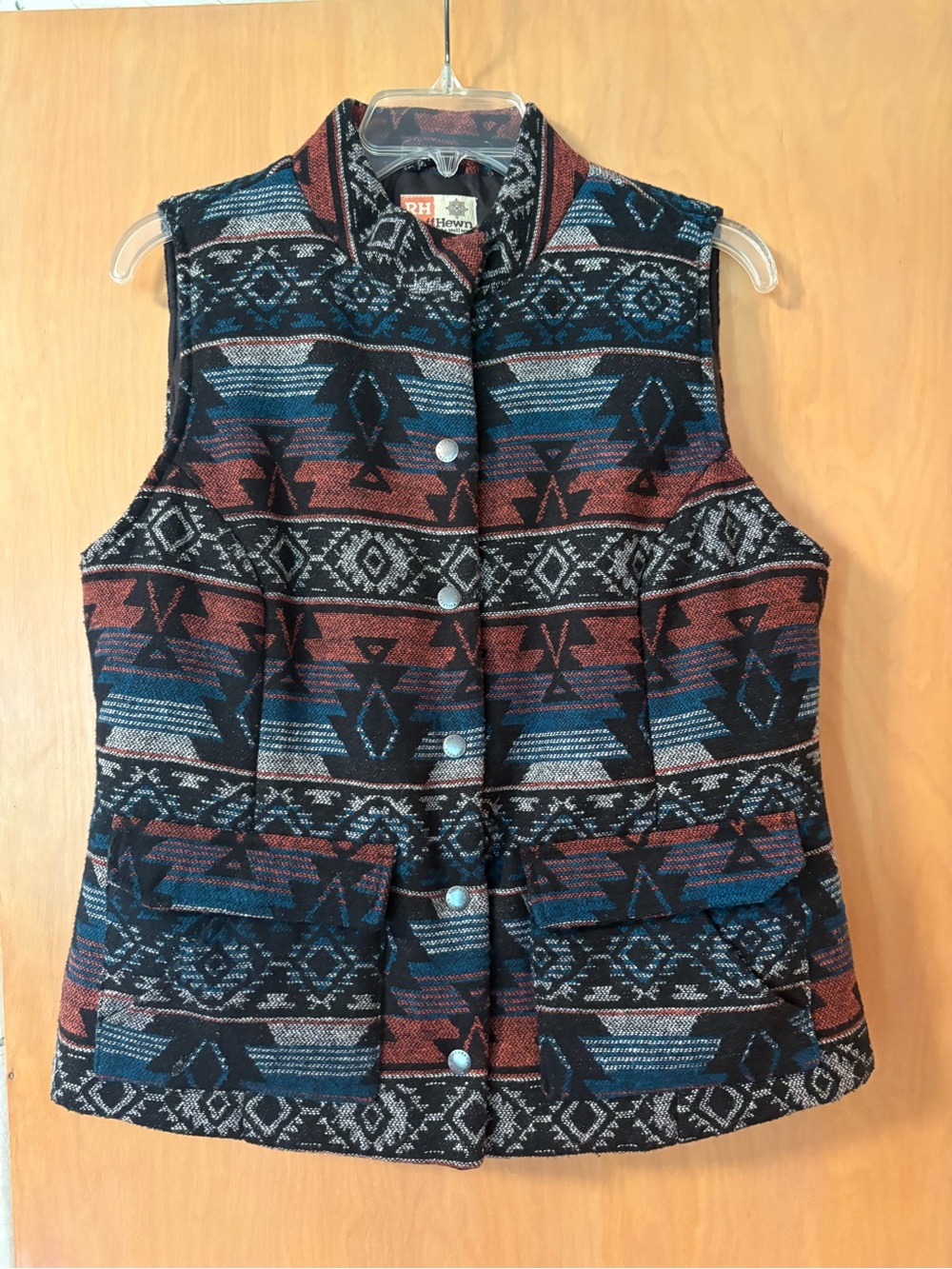 RuffHewn Southwestern Knit Tapestry Vest - Medium